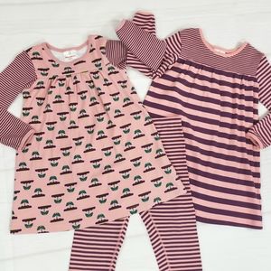 Hanna Andersson Dresses Pants Set 110 Pink Purple
